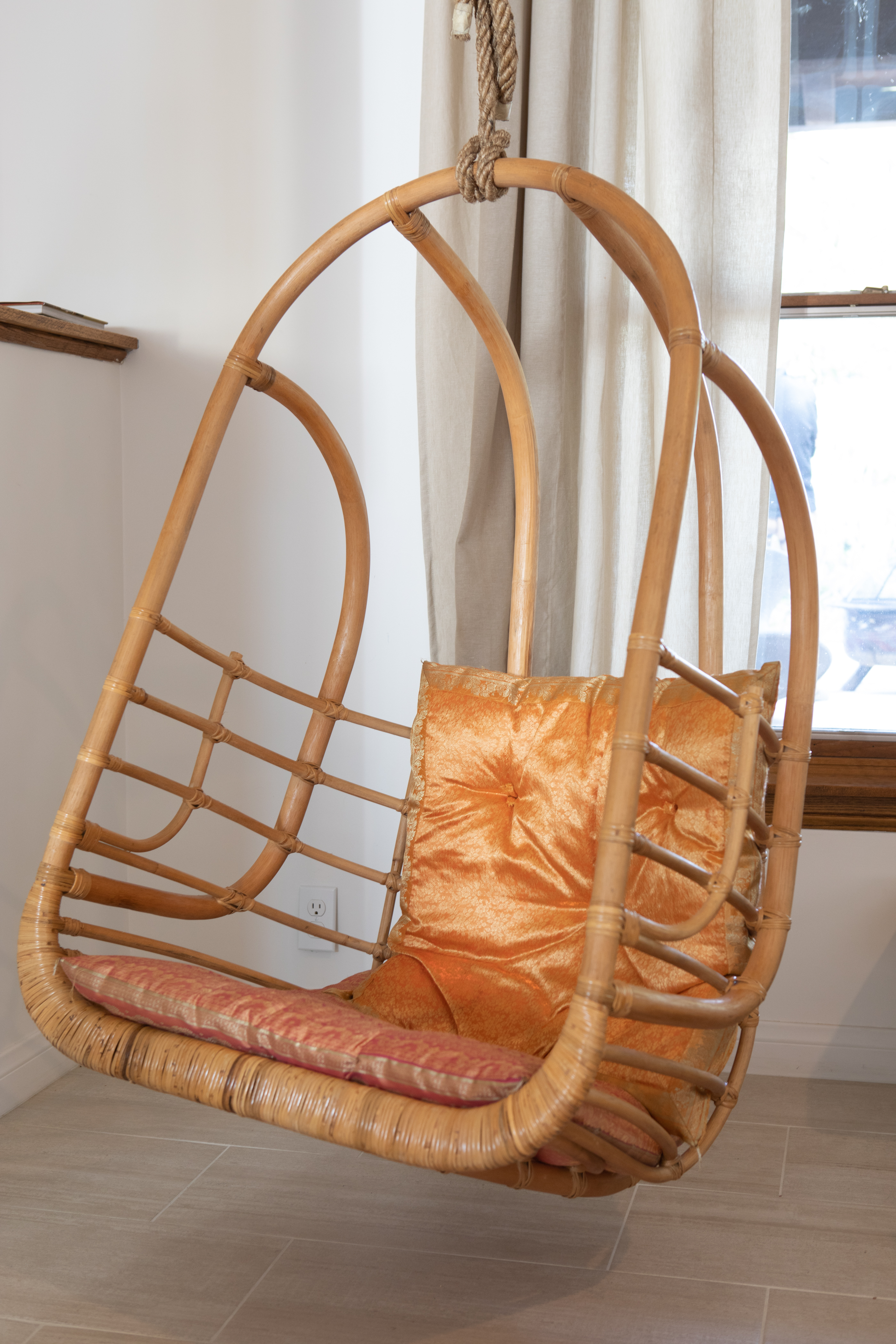 Swing chair in main house